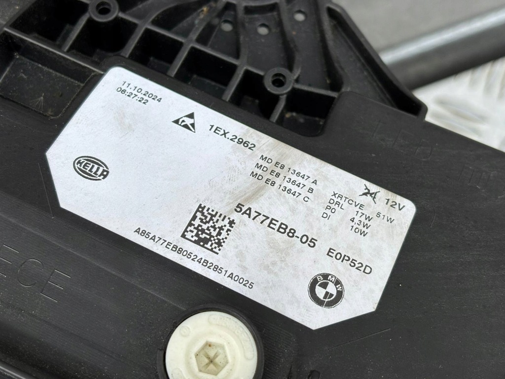 фото №9, Bmw x2 x1 u10 u11 лампа перед левая правая laser eu. 2024r. 5a77eb7 5a77eb8