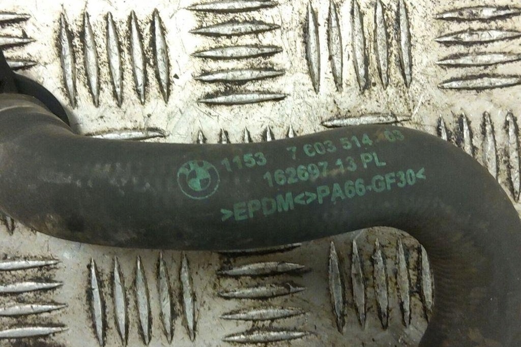 фото №6, Труба охолодження bmw x3 f25 7615608 3.5l бензиновий 225kw 2012