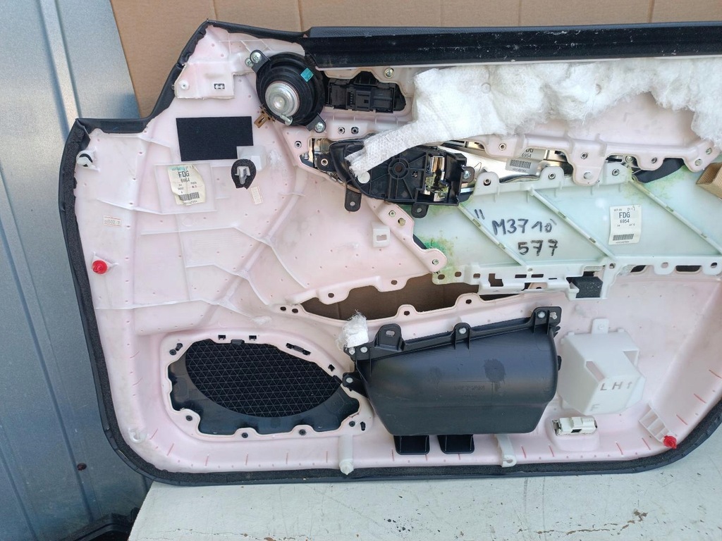 фото №10, Обшивка обивка дверь левый перед infiniti m37