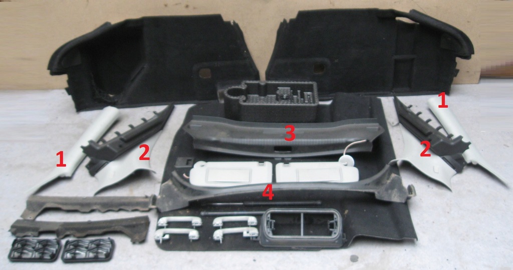 фото №1, Обшивка багажника opel insignia hb 5d