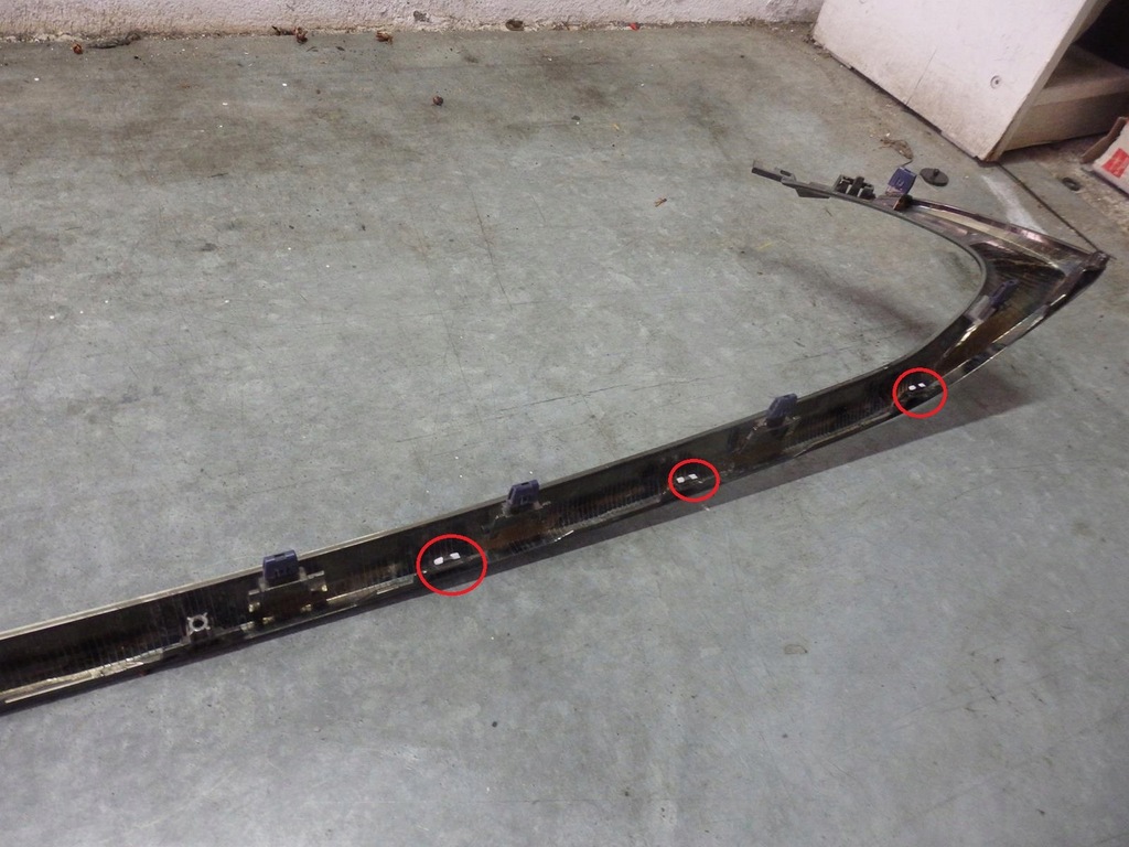 фото №10, Молдинг хром золотий решітка перед lexus es es300 2018-