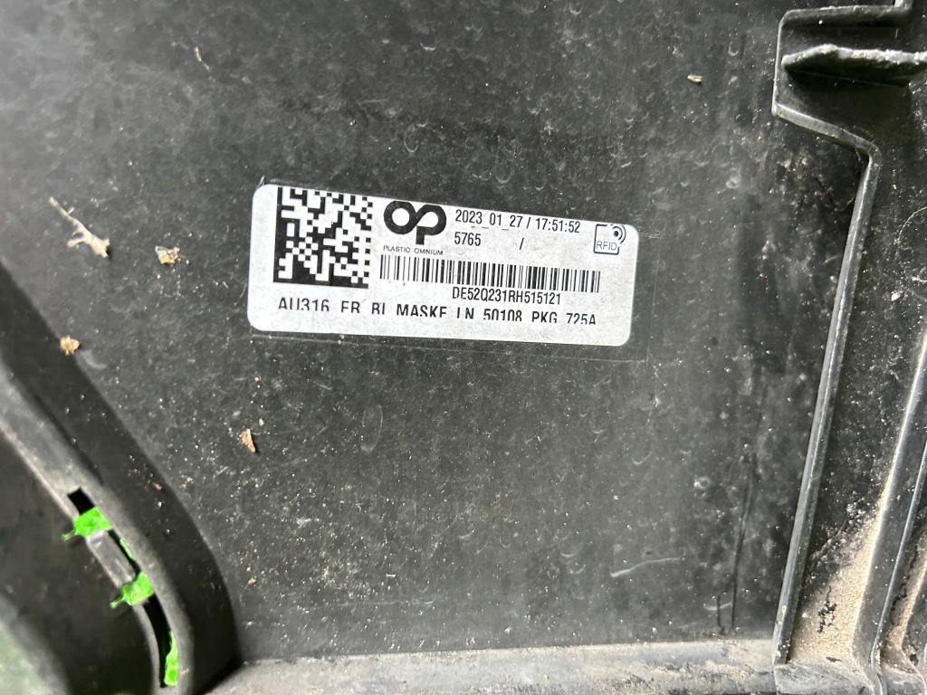 фото №12, Audi q4 e-tron решітка радіатора решітка радіатора бампера підсилювач 89a807725 89a807233