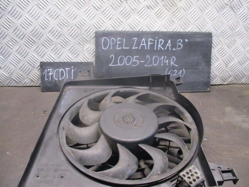 фото №1, Вентилятор 3135103630 opel zafira b 05-14r