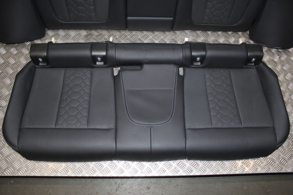 фото №9, Bmw x4m f98 x4 g02 оббивка сидіння заднє сидіння обшивки накладки шкіра / czarna