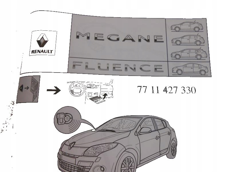 фото №6, Alarm новый оригинальный renault megane iii fluence оригинальный номер 7711427330