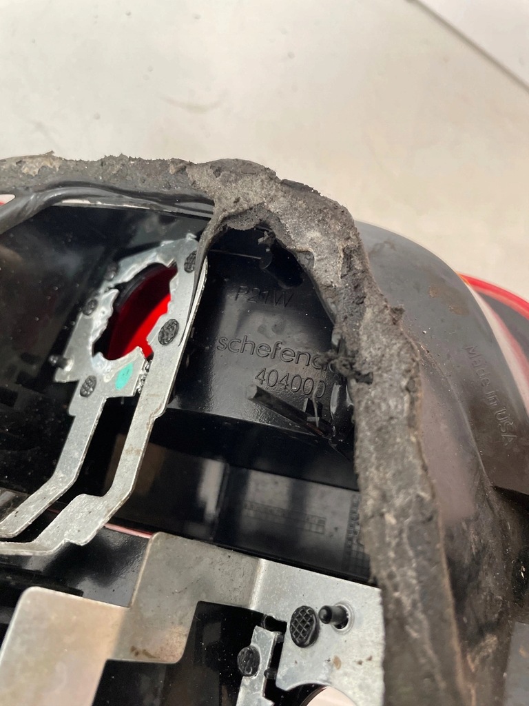 фото №11, Стекло фары лампа задняя задняя правая mercedes ml w164 lift