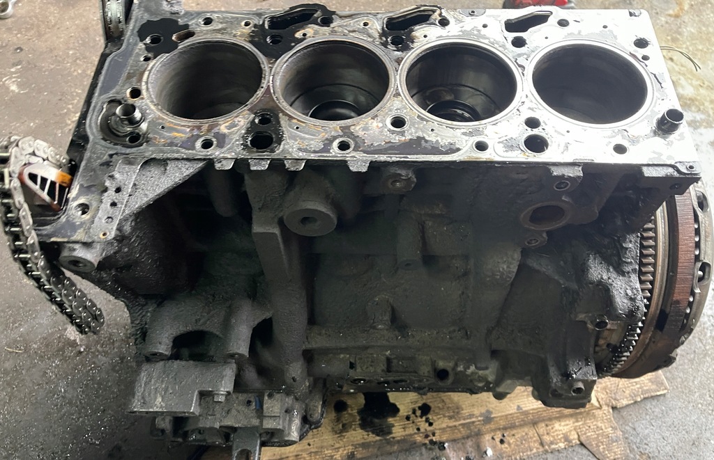 фото №4, Блок двигатель dół transit boxer jumper euro 5 2.2 hdi tdci