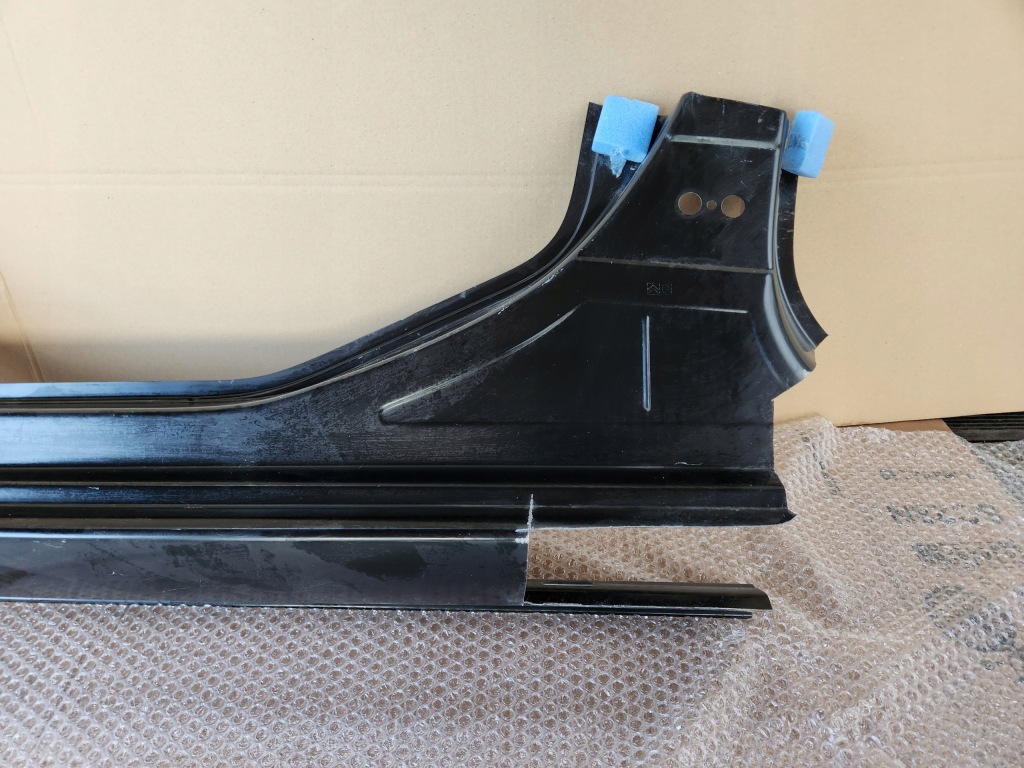 фото №4, Citroen c4 ii b7 ds4 порог блок двигателя левый 10-