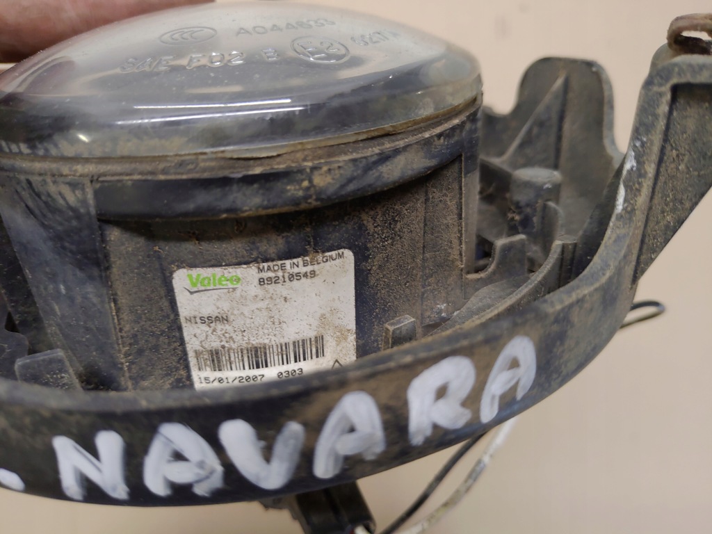 фото №8, Противотуманная фара левый перед nissan navara iii d40 05-10