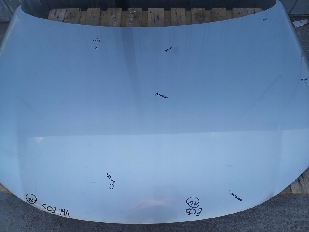 фото №7, Капот двигателя vw eos 05-10 оригинал лак