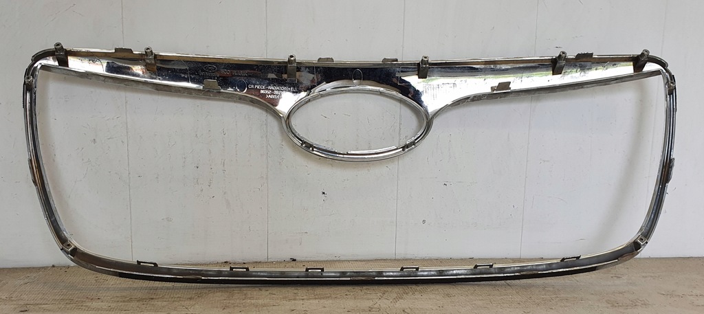 фото №6, Хром решётка радиатора рамка hyundai santa fe ii 09 lift org