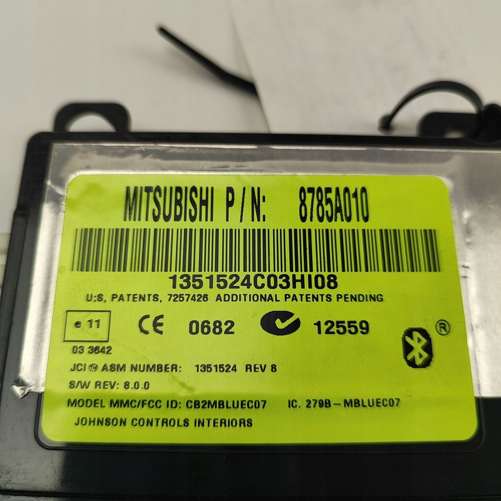 фото №7, Mitsubishi lancer 2008 модуль / блок управления bluetooth