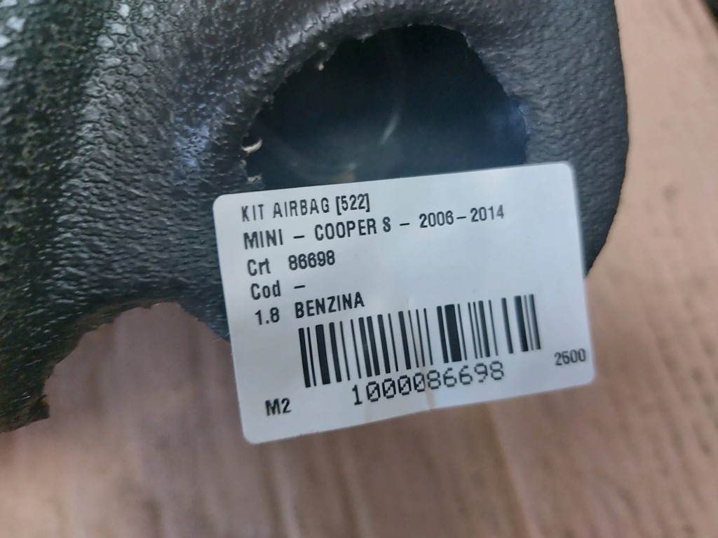 фото №3, Приборная панель консоль подушка безопасности mini cooper r56