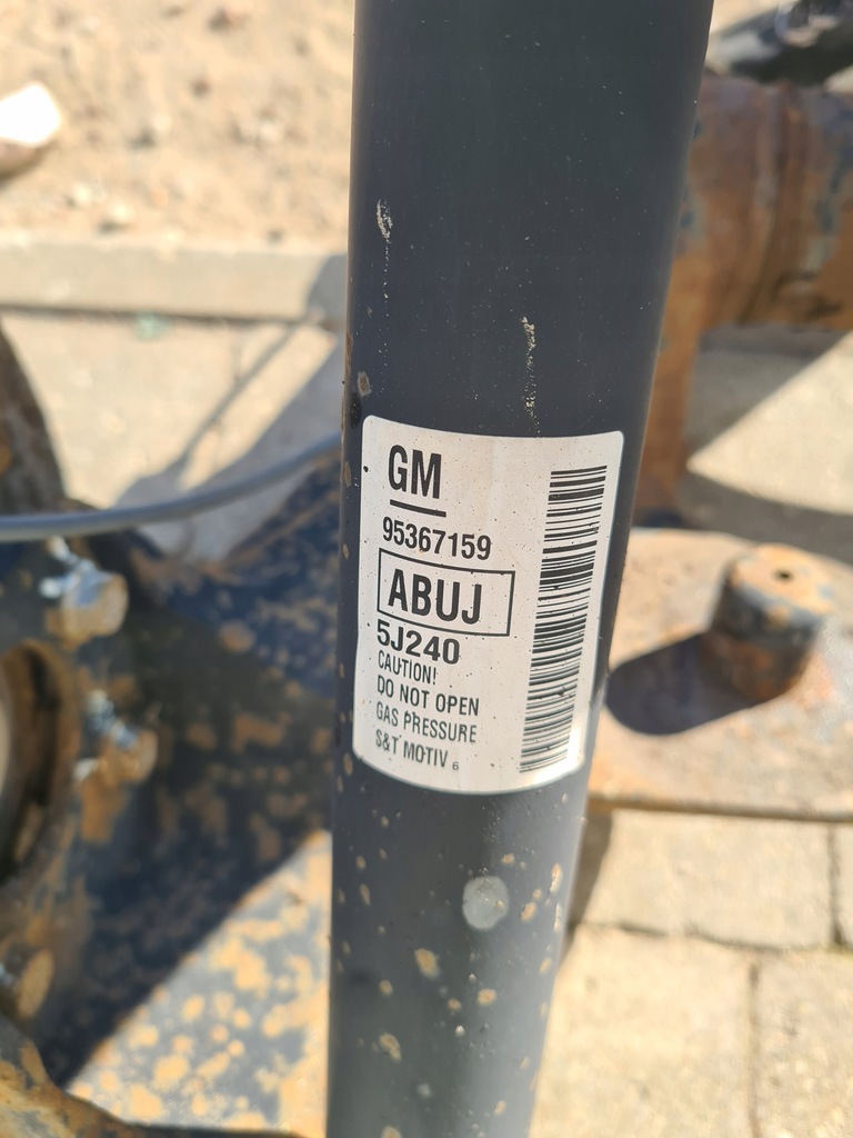 фото №13, Балка oś підвіска задня задня амортизатори chevrolet trax комплектна