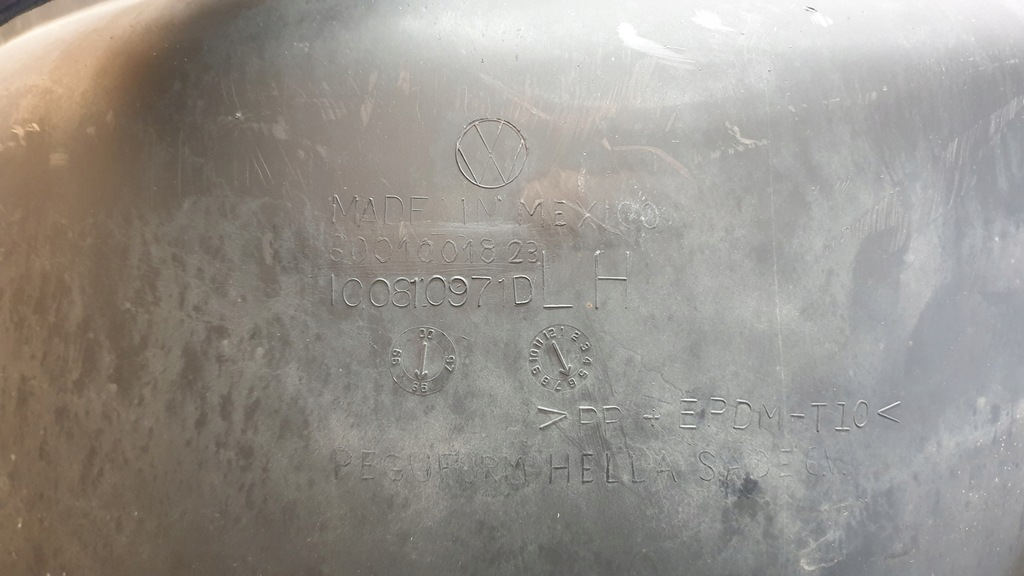 фото №5, Підкрилок правий лівий задня vw new beetle 1c0810971 1c0810972