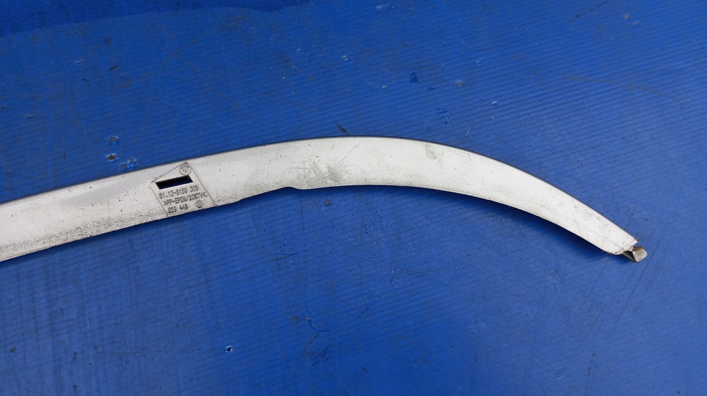 фото №13, Bmw 5 e39 молдинг прокладка фара лампи лівий перед