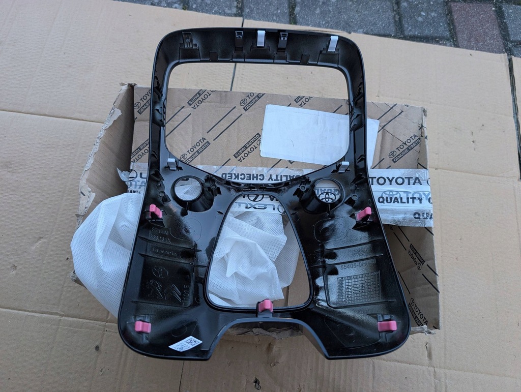 фото №6, Toyota aygo ii 108 citroen c1 панель средний консоли рамка nowa оригинал