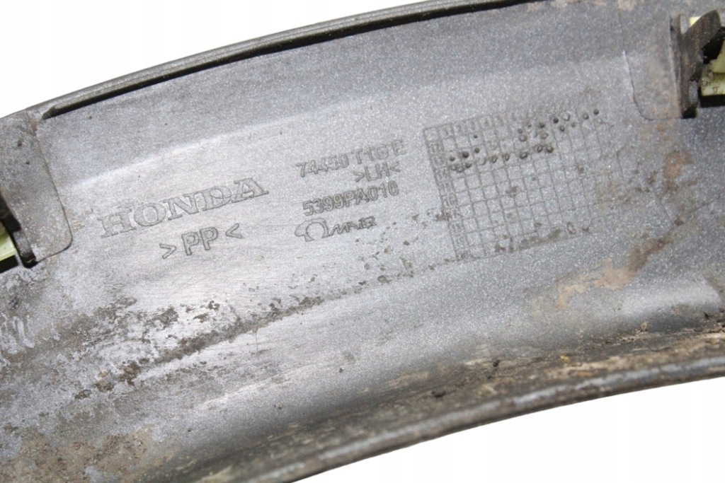 фото №8, Накладка крыла задняя левая honda cr-v iv rm_ 74450t1ge 2.2l дизель