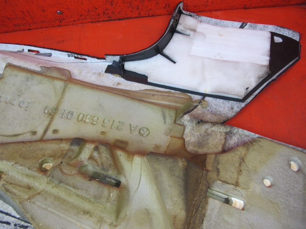 фото №7, Mercedes cl w216 c216 коврик обшивка правая перед