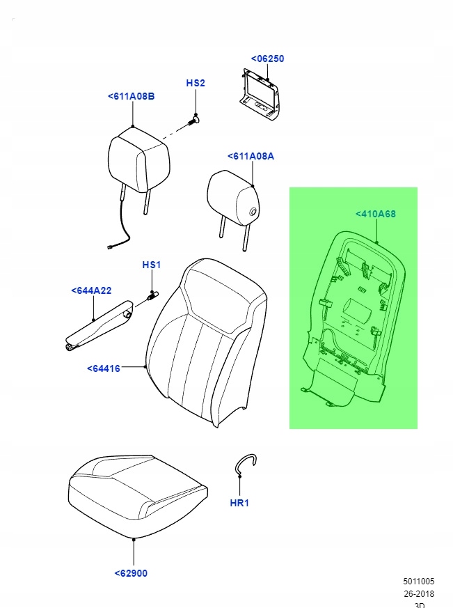 фото №8, Nowa захист задня сидіння lewego discovery 5 v 17-
