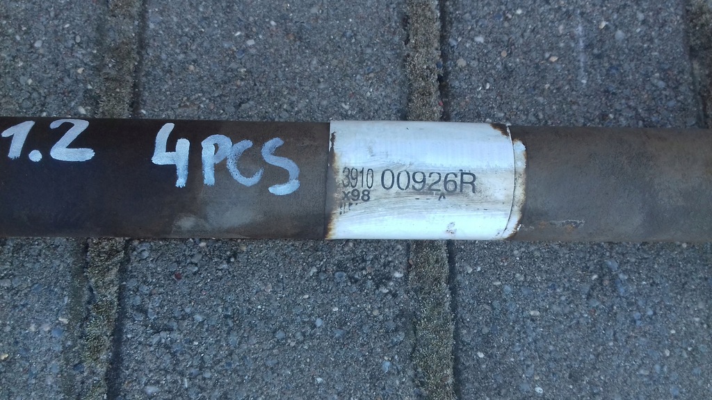 фото №4, Приводной вал правая 391000926r renault clio iv 1.2tce