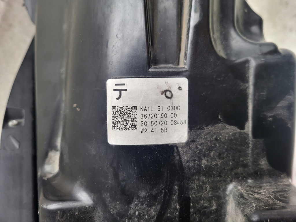 фото №10, Mazda cx-5 i 1 lift 14-17 лампа правая перед передняя kd31-51030 ka1l51030c