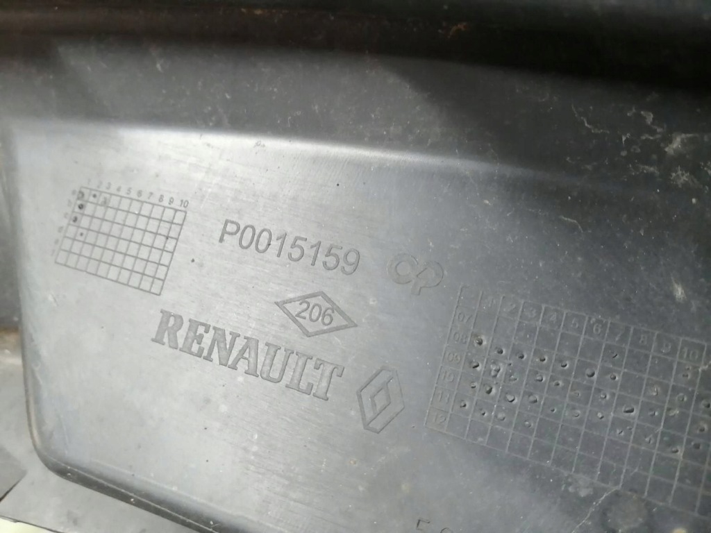 фото №9, Спойлер накладка бампера задняя renault laguna iii coupe