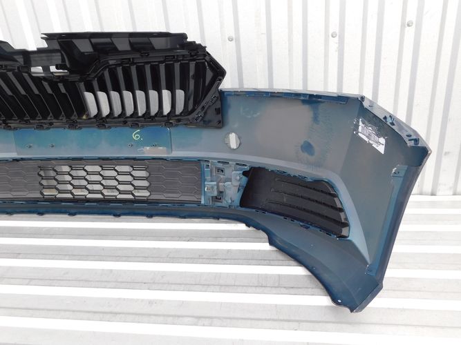 фото №6, Skoda fabia iii lift 18- бампер передній перед