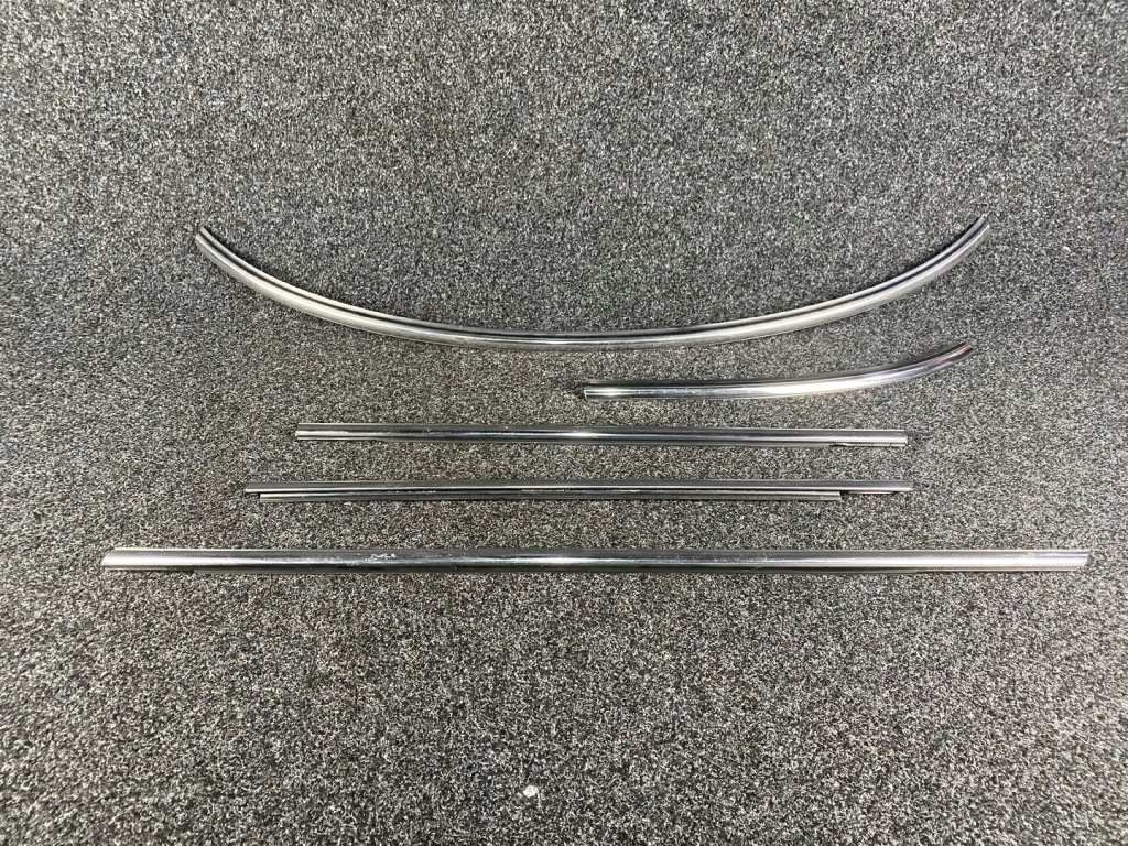 фото №2, Mini cooper f55 f56 молдинг хром капот