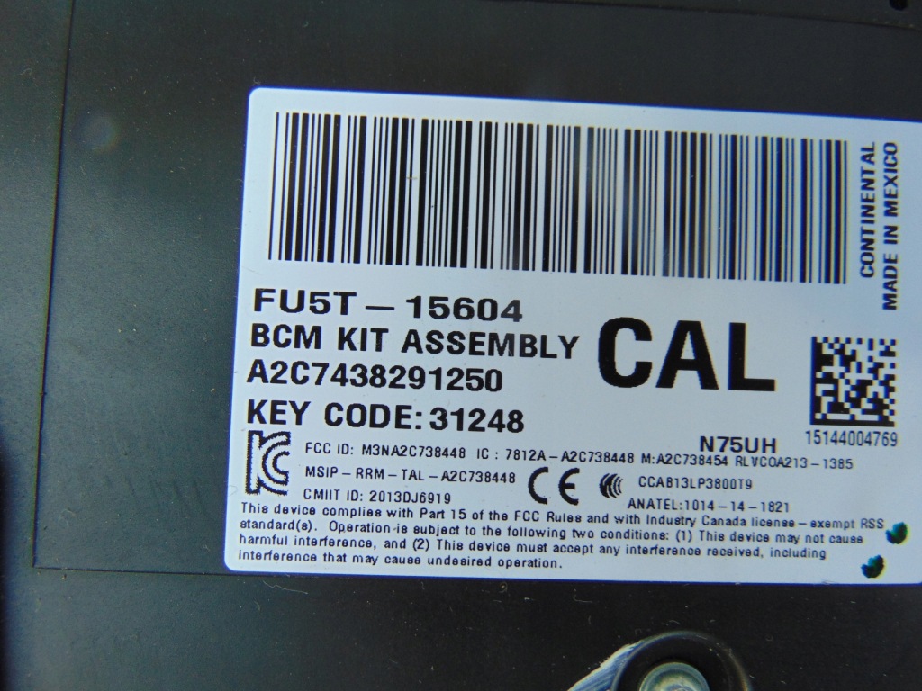 фото №4, Модуль комфорту ford mondeo mk5