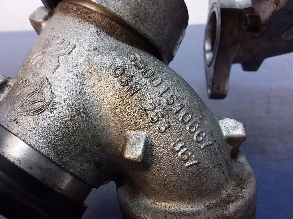 фото №4, Vw passat alltrack b8 2,0 tdi труба шланг турбины