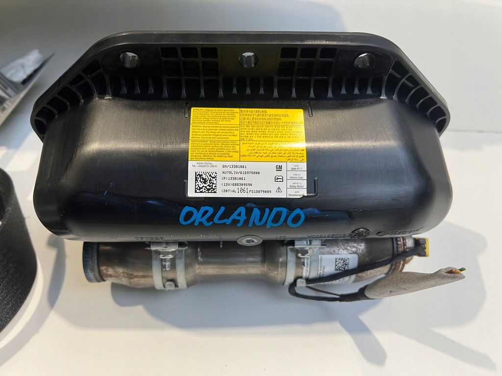 фото №12, Приборная панель консоль подушка безопасности ремни chevrolet orlando i