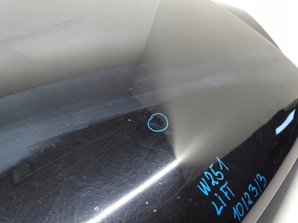 фото №9, Капот крышка двигателя mercedes r-class w251 lift