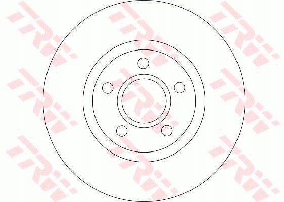 фото №5, Df4424 trw - диск гальмівна / ford