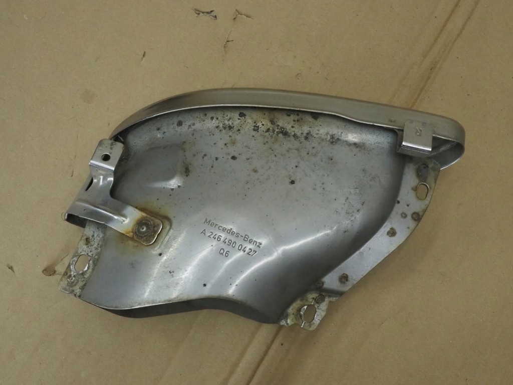 Наконечник вихлоп глушника права mercedes b-klasa cla w246 w117 a2464900427 Зі Шроту