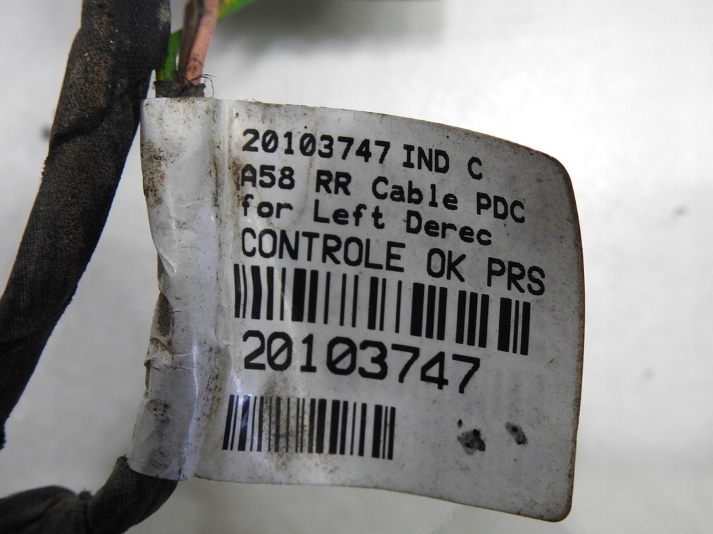 фото №8, Джгут електропроводка pdc задня citroen c3 picasso