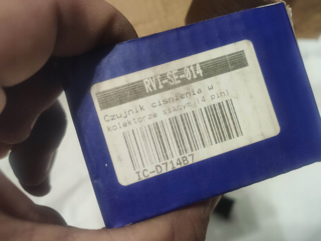 фото №2, Gg датчик тиску w колектор ssącym daf iveco renault rvi-se-014