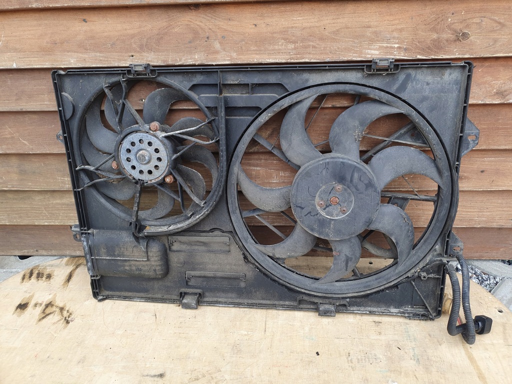 фото №7, Вентиляторы радиатора vw t5 transporter 7h