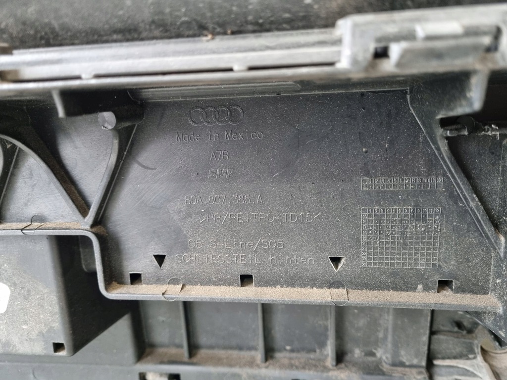 фото №6, Audi q5 ii s-line бампер задняя 80a807521 d оригинал