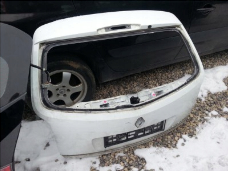 фото №1, Крышка багажника багажника задняя задняя renault laguna ii kombi