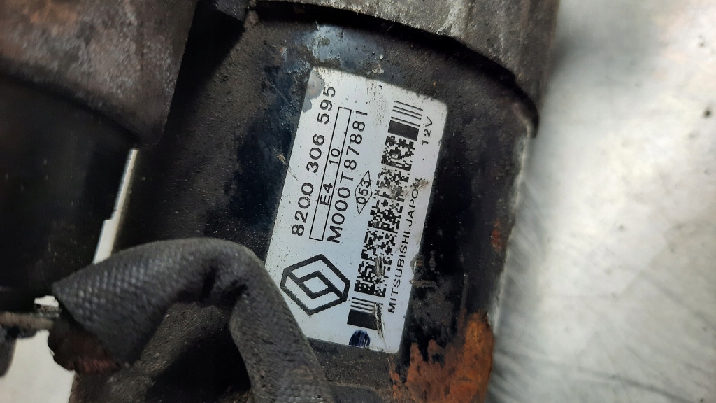 фото №6, Стартер 8200306595 renault scenic ii 1.5 dci