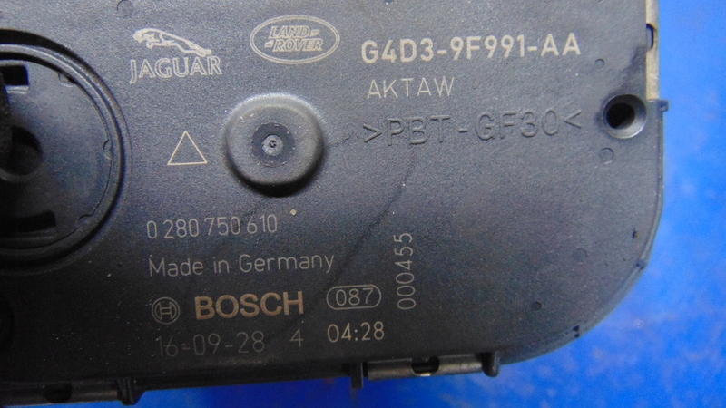 фото №3, Дросельна заслінка g4d3-9f991-aa 2.0d land rover discovery sport