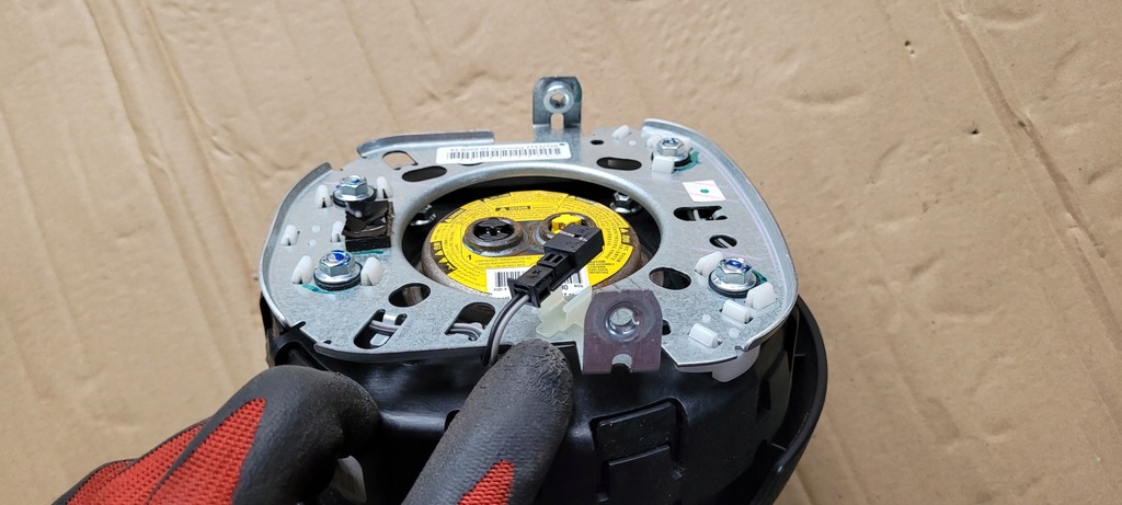 фото №7, Jeep wrangler jk подушка руля подушка безопасности 1pj28trmaa