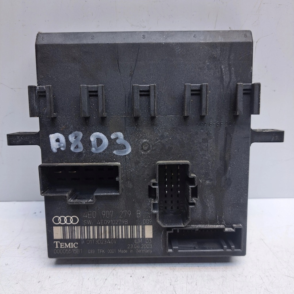 фото №1, Модуль блок керування світла audi a8 d3 4e0907279b