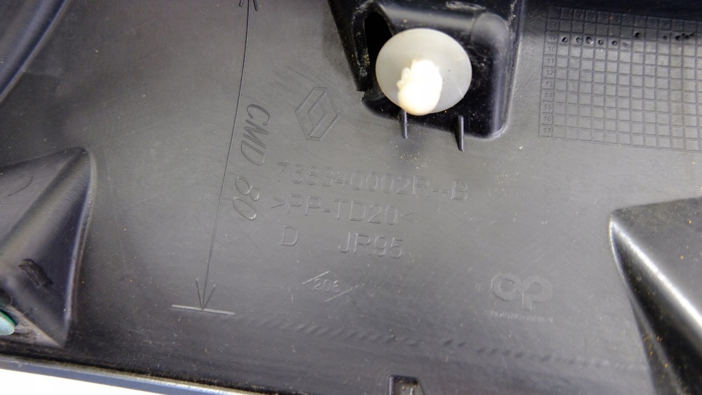 фото №6, Renault scenic iii молдинг стекло лобовое правая 768340002r