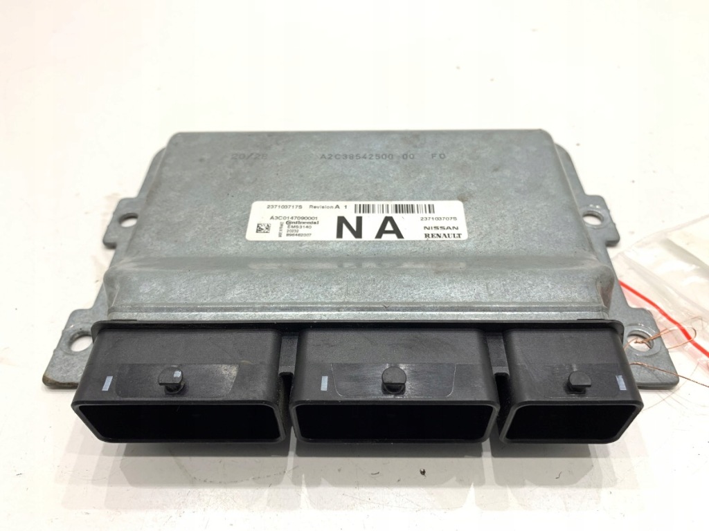 фото №1, Бортовий комп'ютер двигуна renault clio v 237103717s 1.0 101km блок керування модуль, ecu