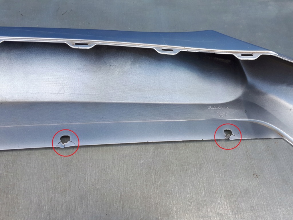 фото №9, Honda crv cr-v lift 2015-2018 15-18 накладка бампера накладка спойлер