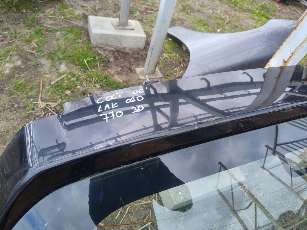 фото №7, Кришка багажника багажника скло 06d mitsubishi colt cz3