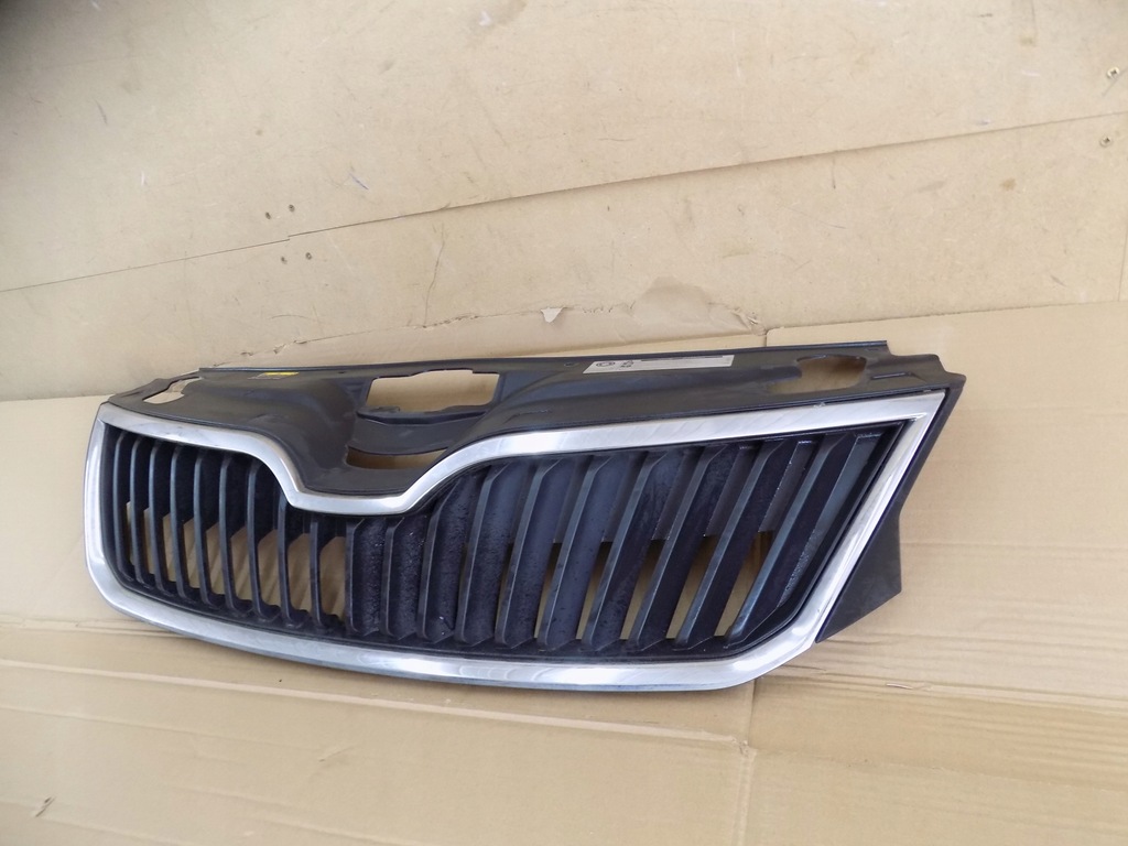 фото №2, Решётка радиатора решётка радиатора skoda rapid перед передняя 5ja853668 оригинал europa