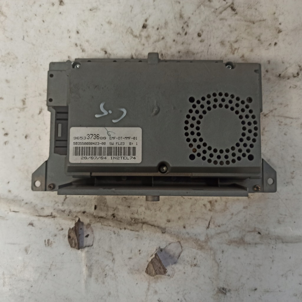 фото №11, Peugeot 307 sw cc cabrio дисплей 9653373680